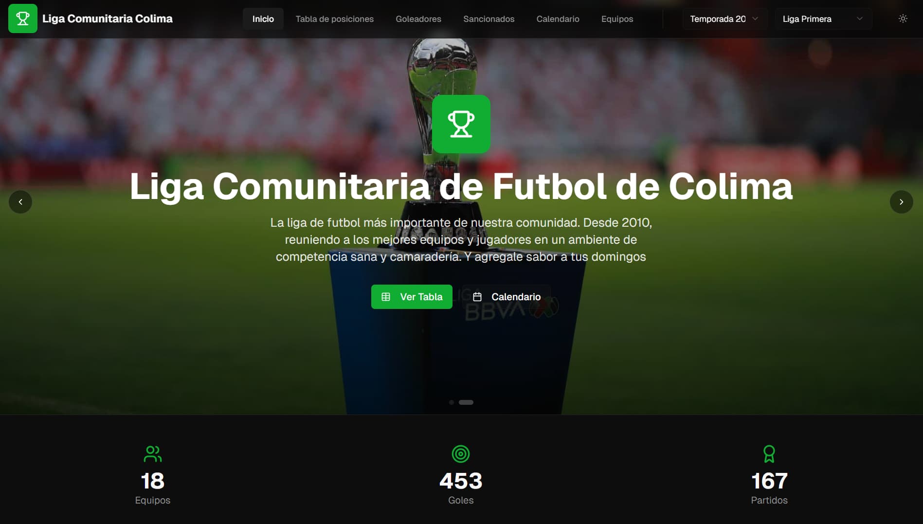 Captura de Hi Community League